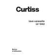 CURTISS LV1242 Manual de Usuario